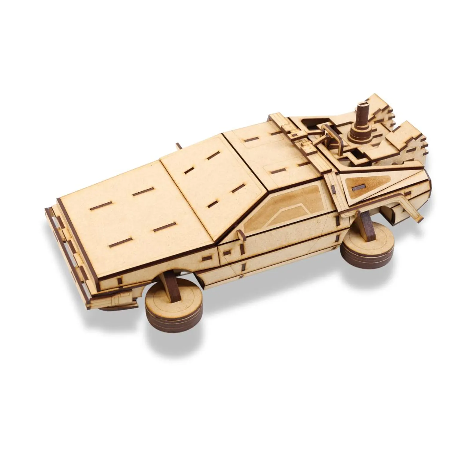 DeLorean maqueta 3D